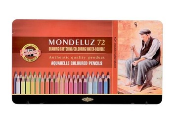 Карандаши акварельные Mondeluz Koh-i-noor 3727, 72 цвета