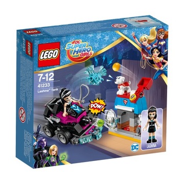 LEGO DC Super Hero Girls Lashina i jej pojazd 41233 USZKODZONE OPAKOWANIE