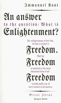 An Answer to the Question What is Enlightenment?