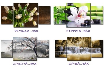 Часы настенные Розовая орхидея 80х40 SPA Flowers