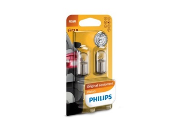 Лампы Philips R5W Vision + на 30 % больше света