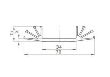 РАДИАТОР PR120/75/SEUL ALUTRONIC 75 мм