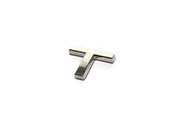 AUDI T CHROM EMBLEMAT ZNACZEK A1-A8 Q3-Q5 NOWOŚĆ