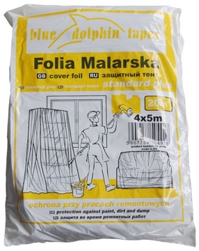 BLUE DOLPHIN FOLIA MALARSKA STANDARD PLUS 4MX5M