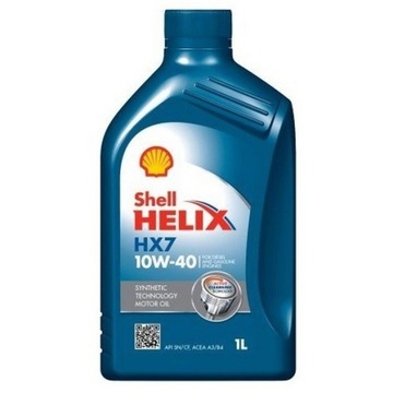 Shell Helix HX7 10W40 1л ДИЗЕЛЬ, СУГ, БЕНЗИН