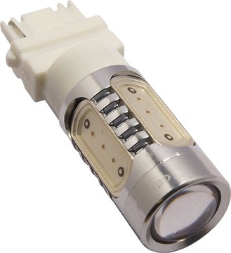 ŻARÓWKA LED 3156 USA POMARAŃCZOWA COB P27W MOC