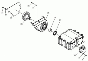 WACKER DPU6055 DPU6665 накладка на ремень 0104124