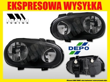 ФАРА ФАРА ЧЕРНАЯ ГАЛОГЕННАЯ DEPO VW GOLF IV 4 1J