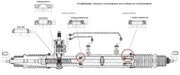 BMW E46 BMW E39 Ремкомплект реечного механизма