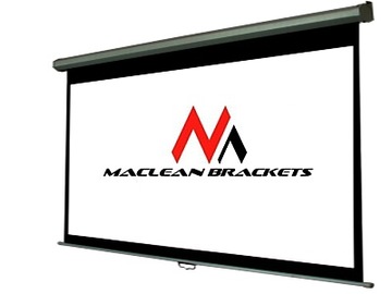 ПОЛУАВТОМАТИЧЕСКИЙ ПРОЕКЦИОННЫЙ ЭКРАН Maclean Штатив 145x110