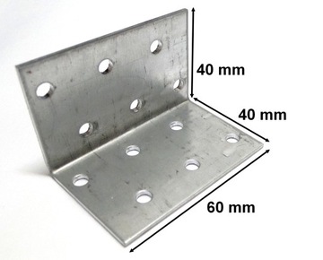 KĄTOWNIK MONTAŻOWY CIESIELSKI 40x40x60 10 szt