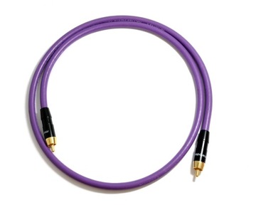 Kabel coaxial/comp Melodika MDCX07 RCA-RCA - 0,75m Polski Purple Rain