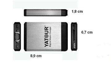 ЭМУЛЯТОР USB-ЧЕЙНДЖЕРА MP3 VOLVO S40/60/80/V40/70