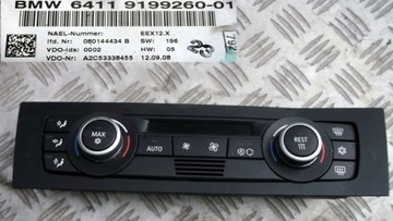 ПАНЕЛЬ КОНДИЦИОНЕРА BMW E81 E82 E87 E88 E90 E91 E92