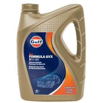 GULF FORMULA GVX 5W30 МОТОРНОЕ МАСЛО 4Л