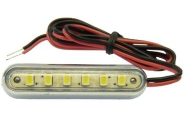 Светодиодные лампы габаритных фонарей 6 SMD LED TIR 12В 24В!