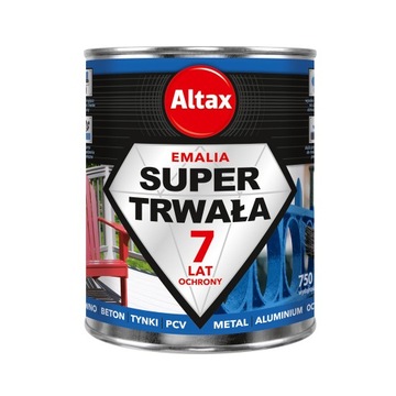 ALTAX EMALIA 0,75L DREWNO METAL BETON PCV ZIELONY