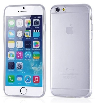 Etui Silikonowe CASE FOLIA ŚCIERECZK iPhone 6 PLUS