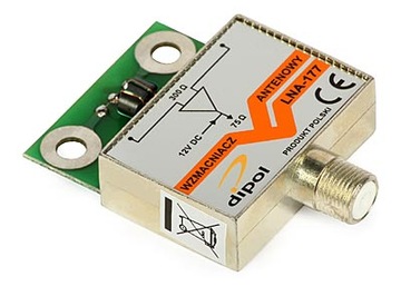 WZMACNIACZ antenowy LNA-177 DVB-T MPEG-4 do 150km