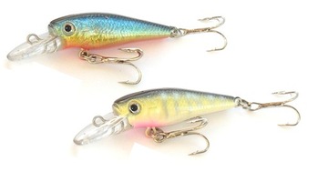 2x Wobler OKOŃ KLEŃ JAŹ SZCZUPAK woblery 5,8 cm