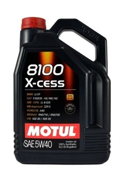 OLEJ MOTUL 8100 X-cess 5W40 5W-40 5l