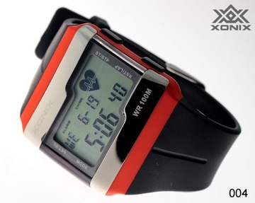 СПОРТИВНЫЕ ЧАСЫ XONIX HRM1 ИЗМЕРИТЕЛЬ ЧСС ИМТ ТРЕНИРОВКА