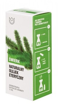 Olejek eteryczny Naturalny Świerkowy 12ml