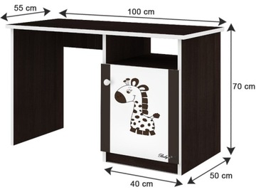 Biurko dziecięce BABY BOO duży wybór wzorów NOWOŚĆ