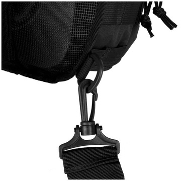 Рюкзак Mil-Tec One Strap Assault 10 L на одно плечо черный