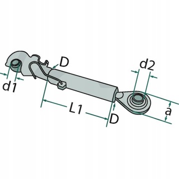 John Deere AL215045 AL176469 центральное звено