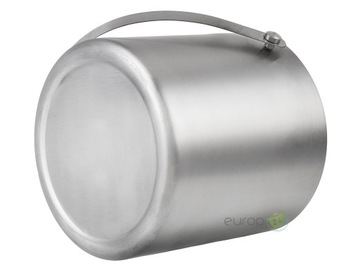 ВЕДРО ДЛЯ ЛЬДА ОХЛАДИТЕЛЬНЫЙ ЯЩИК ДЛЯ ЛЬДА ОБЪЕМОМ 1,5 Л с крышкой и двойными стенками