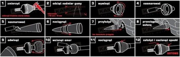 ВОРОНКА МОНТАЖНЫЙ КОНУС ДЛЯ КРЫШЕК СОЕДИНЕНИЙ КАМОК