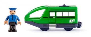 фото ориг. №1, Railroad electric+ maszynista train locomotive on batteries wooden
