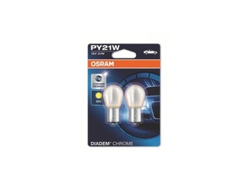 OSRAM PY21W 12V 21W BAU15s DIADEM CHROME