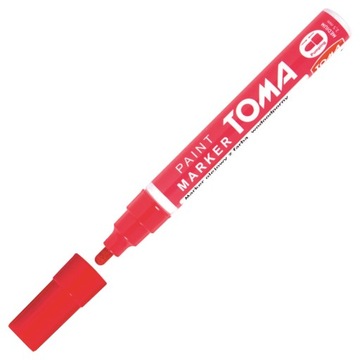MARKER OLEJOWY CZERWONY