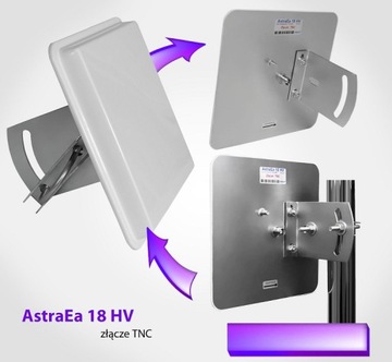 MOCNA ANTENA WIFI ASTRAEA 18dBi 2,4GHz 10km