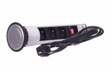 POWER PORT LISTWA ZASILAJĄCA CHOWANA W BLAT 3GN SR