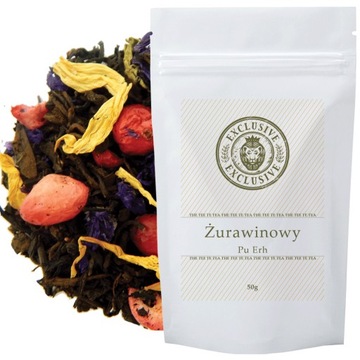 Pu Erh Żurawinowy - 50g