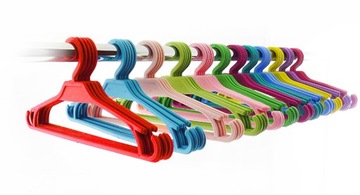 WIESZAKI DZIECIĘCE ODZIEŻOWE KOLOROWE WIESZAK 10