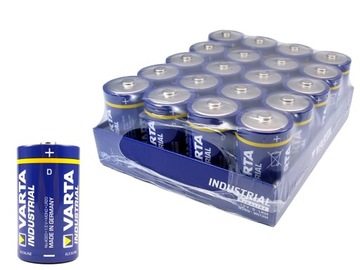 Varta 20x Baterie Industrial Energy D/LR20 Box