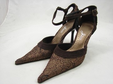 38 UK5 CZÓŁENKA BUTY # JOHN # SKÓRA WKŁADKA 19