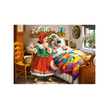 CASTORLAND Puzzle 120 elementów Little Red Riding