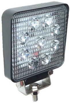 Lampa Robocza 9 LED Halogen Szperacz 27W 12V 24 V