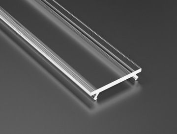 Klosz do profil aluminiowy ABCDXYZ KLICK 2m PMMA