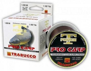TRABUCCO T-FORCE PRO CARP 0,286 - 1000m ŚWIEŻA