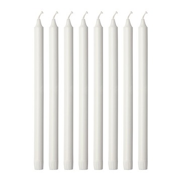 IKEA JUBLA świeca bezzapachowa 35cm 8szt długa