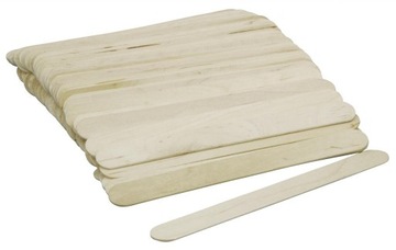 ДЕРЕВЯННЫЕ ШПАТЕЛИ для восковой депиляции, 100 шт.