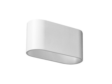 LAMPA ŚCIENNA KINKIET ALUMINIUM LED G9 BIAŁY 202