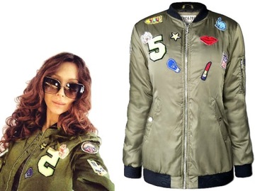 FA_#122_KURTKA_DAMSKA _Bomber Jacket _Bomberka __L