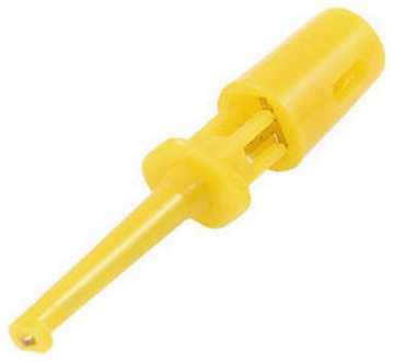 _____ CHWYTAK POMIAROWY HACZYK L=43mm _____ ŻÓŁTY